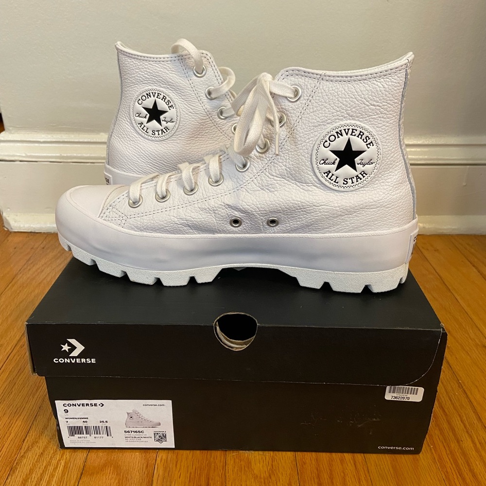 Lugged Leather Chuck Taylor All Star